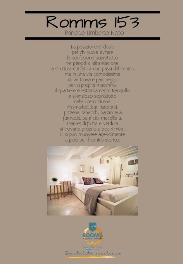 Rooms 153 Principe Umberto Noto Exterior photo